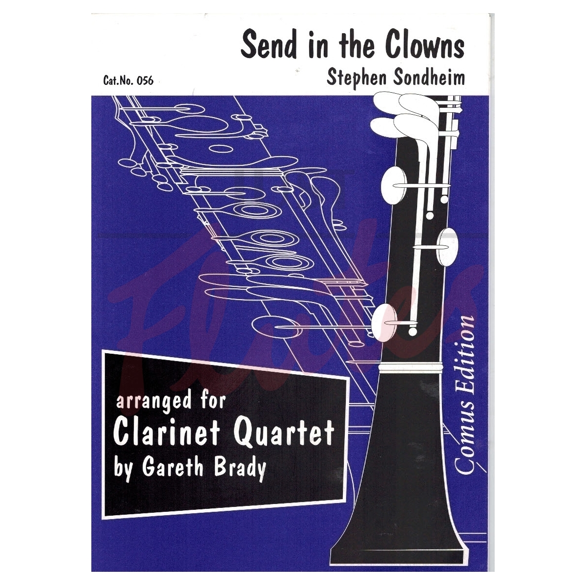 Send In The Clowns [Clarinet Quartet]
